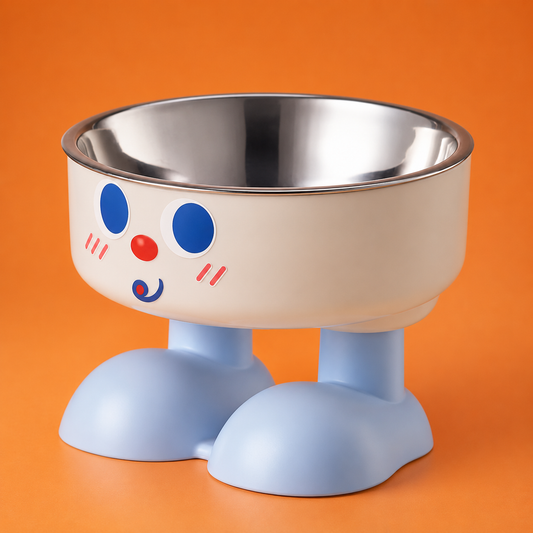 Raised dog bowl