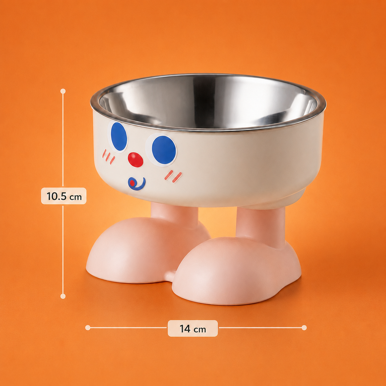 Raised dog bowl