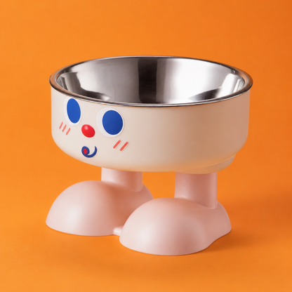 Raised dog bowl
