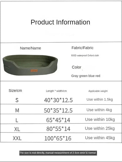 Panier Imperméable Anti-Acariens